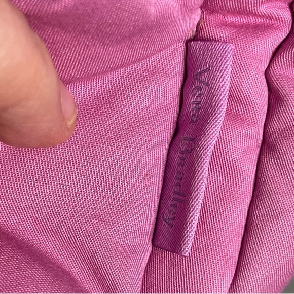 Vera Bradley Drawstring Pink Backpack - Picture 10 of 12